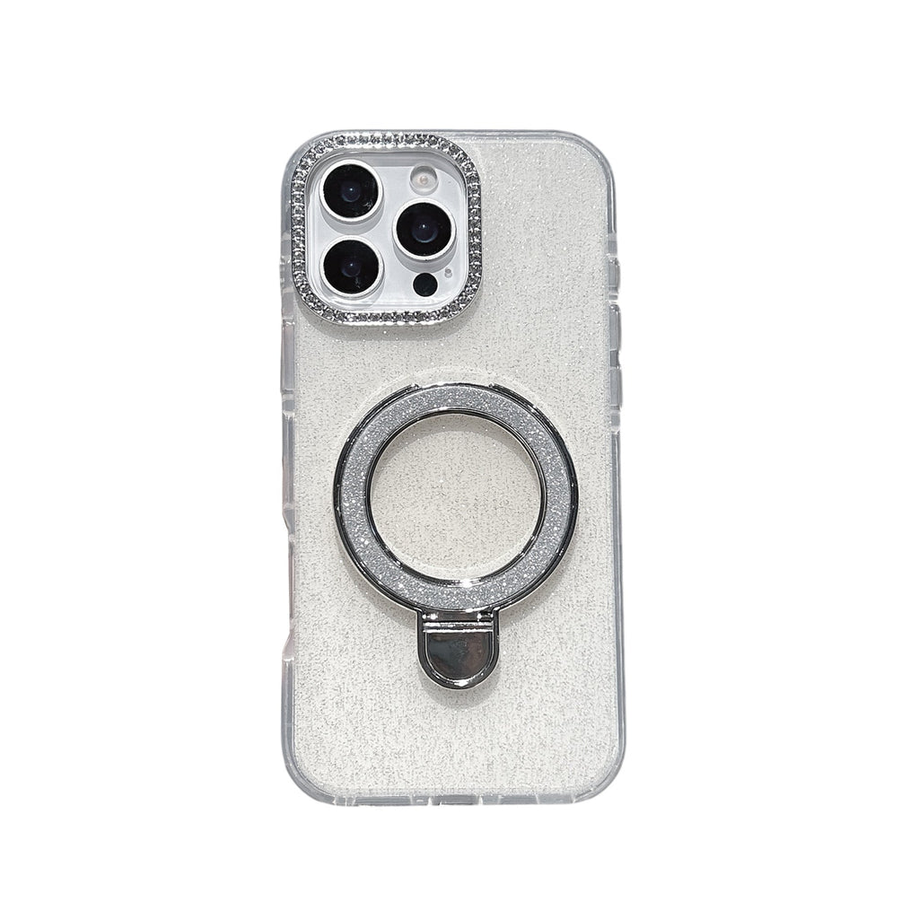 Epoxy Gradient Glitter With Rotating Bracket Mobile Phone Cases by Glow Together | phone cases ``
