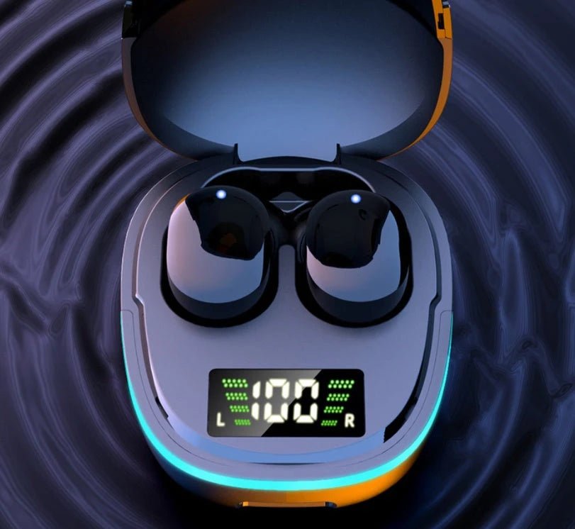 G9S Bluetooth Headset Cool Breathing Light Touch Digital Headphones by Glow Together | headphone/headsets ``