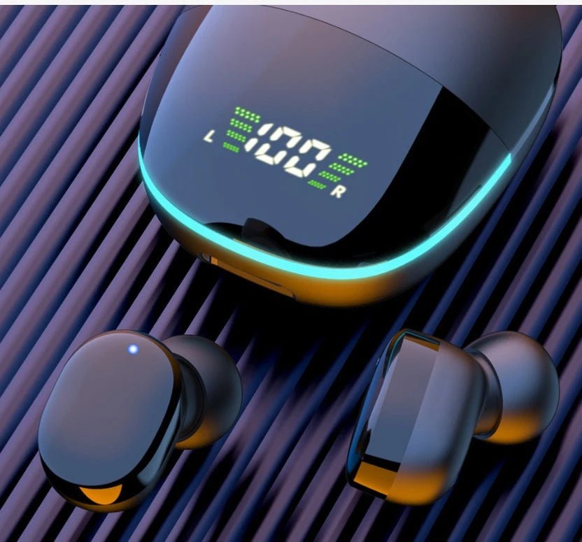 G9S Bluetooth Headset Cool Breathing Light Touch Digital Headphones by Glow Together | headphone/headsets ``