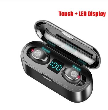 G9S Wireless Earbuds — Bluetooth Earphones with LED Charging Case by Glow Together | Earbuds ``