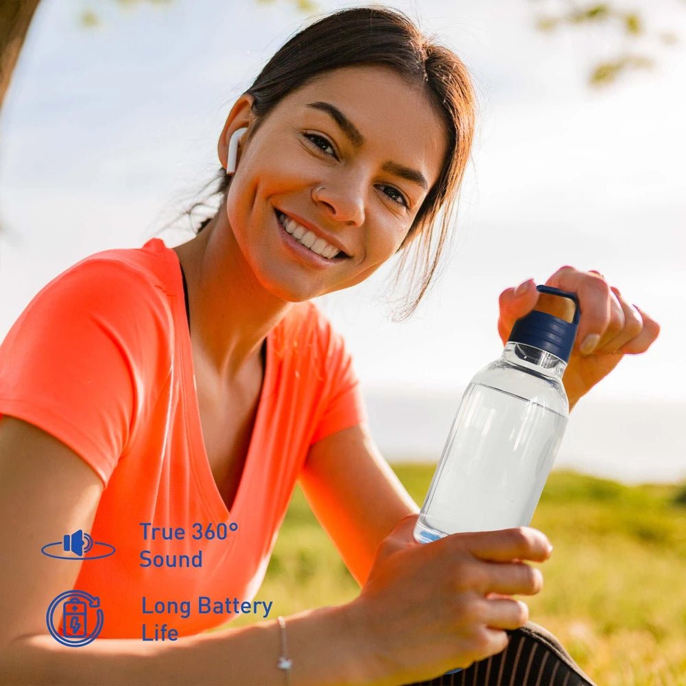 Pursonic Wireless Hydration & Sound Bundle – 2-in-1 Water Bottle Speaker & Portable Wireless Speaker by Glow Together | SPEAKER ``